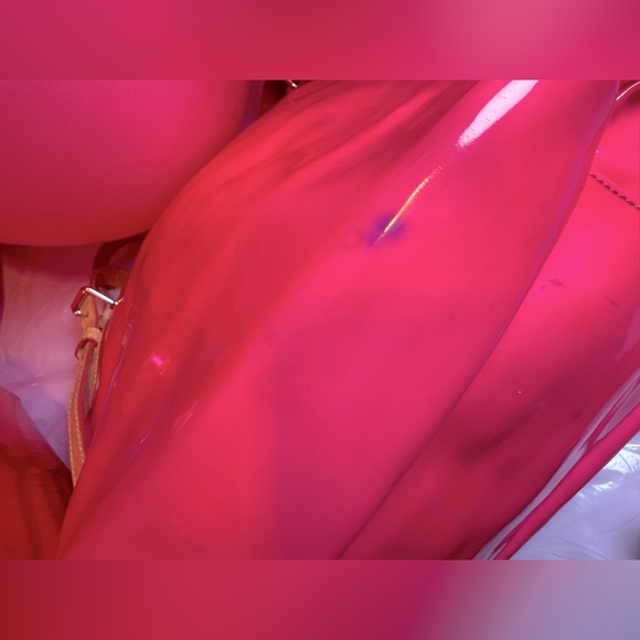 Dooney & Bourke Hot Pink Patent Leather Shopper-DISCONTINUED - Picture 10 of 10